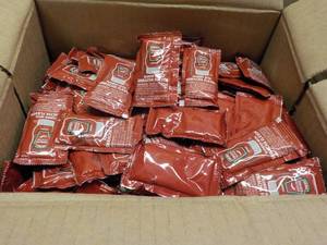 lot 333 image: 2 Cases Flavored Ketchup Packets...