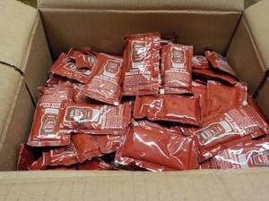 lot 334 image: 2 Cases Flavored Ketchup Packets...