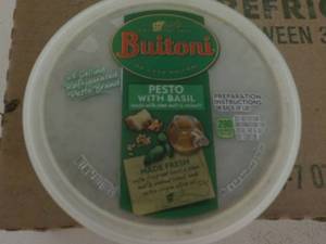 lot 347 image: 12 -7 oz Containers Buitoni Pesto w...
