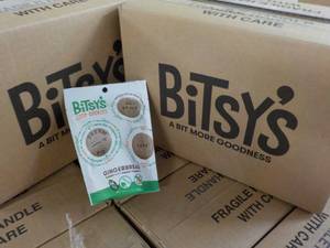lot 365 image: 2 Cases Bitsys Gingerbread Cookies...