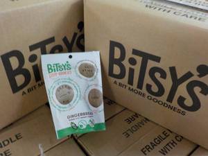 lot 366 image: 2 Cases Bitsys Gingerbread Cookies...
