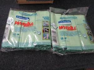lot 24 image: 2 pkg Wypall Microfiber Cloths...