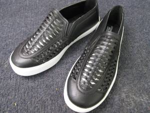 lot 71 image: Avon Black Eden Cushion Walk Espadr...