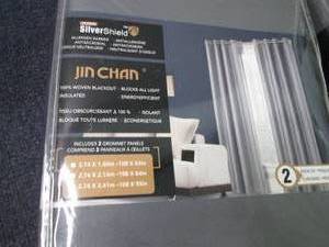 lot 131 image: Jin Chan Blackout Grommeted Panel P...