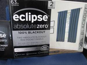 lot 148 image: Eclipse 37x63 inch Blackout Panel P...