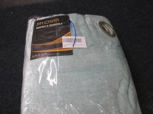 lot 154 image: Jin Chan 53x84 inch Velvet Curtain ...