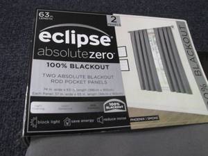 lot 185 image: Eclipse 37x84 inches Blackout Panel...