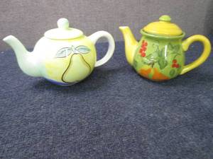lot 223 image: 2 Ceramic Teapots...