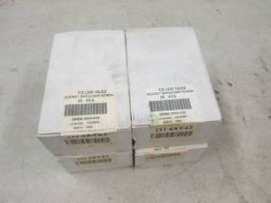lot 34 image: 4 boxes of 12 (38-16)x2 socket sh...