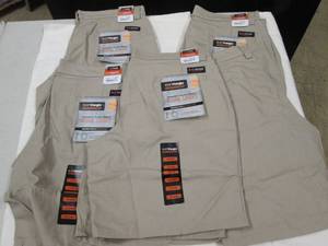 lot 64 image: 5 new womens wrangler work wear sho...