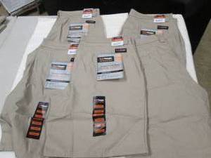 lot 65 image: 5 new womens wrangler work wear sho...
