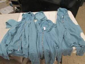 lot 92 image: 4 boys small blue zip up hoodies ne...