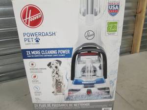 lot 124 image: hoover powerdash pet carpet cleaner...