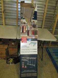 lot 126 image: closet maid adjustable closet organ...
