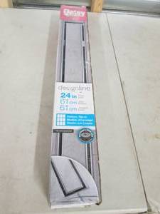 lot 131 image: oatey 24 inch designline pattern ti...