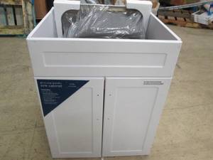 lot 143 image: all in one laundry sink cabinet cra...
