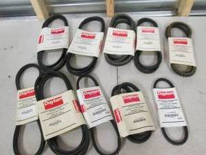 lot 161 image: dayton premium v belts 10 in lot ...