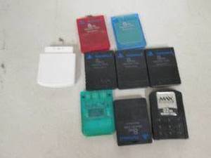 lot 200 image: 9 playstation memory cards ...