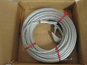 lot 223 image: dayton winch cable 7x19 732 by 50f...