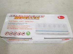 lot 229 image: ultrasonic pest repeller 6 pack ...