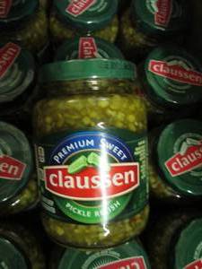 lot 240 image: 2410floz jars of pickle relish swe...