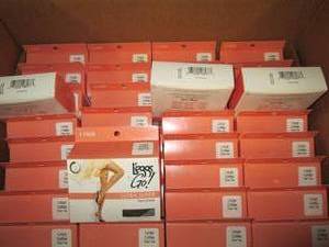 lot 249 image: leggs to go ultra sheer panty hose ...