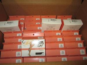 lot 252 image: leggs to go ultra sheer panty hose ...