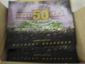 lot 263 image: case of 10 superbowl 50 paper back ...