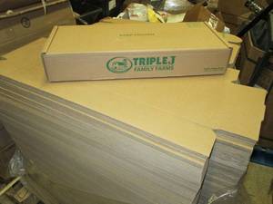 lot 270 image: 25 foldingg boxes ...