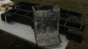 lot 14 image: Feeders two black 38L...