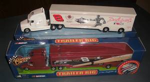 lot 39 image: Dale Earnhardt Jr 164 Trailer Rig,...