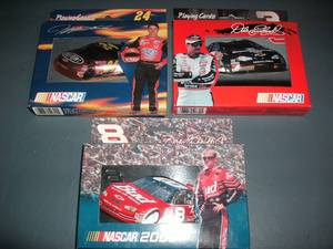 lot 41 image: Playing Cards Earnhardt Jr and Sr ...