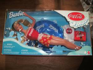 lot 112 image: Coca Cola Barbie Splash...