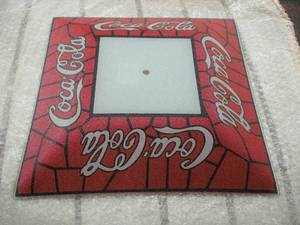 lot 118 image: Coca Cola shade for ceiling light...