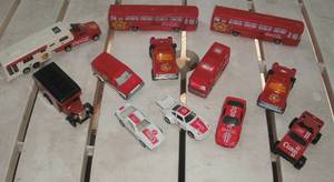 lot 127 image: Coca Cola cars & busses...