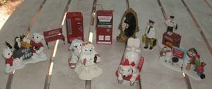 lot 129 image: Coca Cola ornaments...