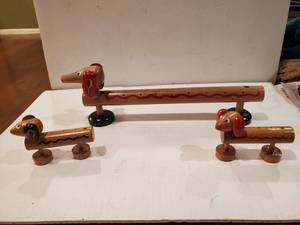 Antique Tooth pic set Doggie set