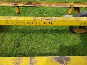 Vintage U.S. Postal Mail Carts