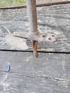 Vintage, Hand Driven Post Hole DiggerDrill