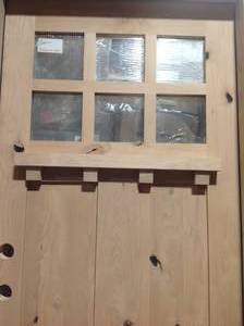 Craftsman 6 Wood Prehung Front Door see pictures