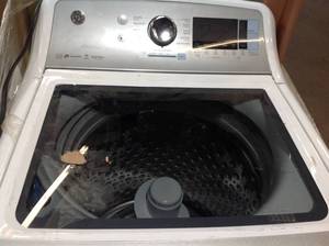 GTW845CSNWS GE 27 Top Load 5.0 cu. ft. Capacity Washer with SmartDispense Technology - White not tested  SEE ALL PICTURES