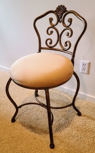 Ornate Vanity Chair