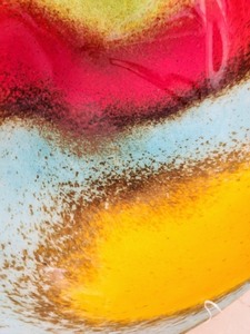 Santa Fe Art Glass Platter