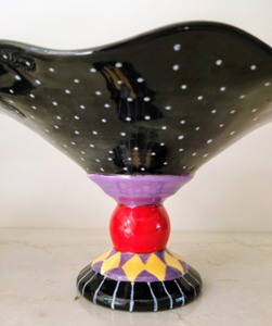 Pair of Fun Ceramic Serving Dishes