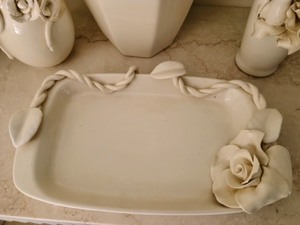 White Ceramic Decor