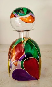 Parise Vetro Italian Glass Decanter