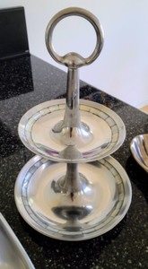Decorative Silver Serving Ware including Nambe