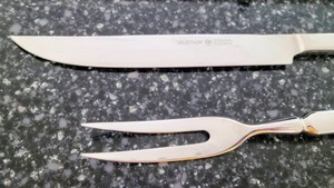 Wusthof Serving Knife and Fork