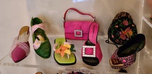 Large Variety of Collectible Shoe Figurines #1
