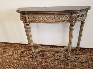 Fancy Carved Hall Table
